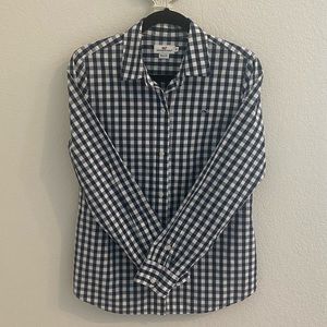 Vineyard Vines Button Down Shirt - Blue Plaid Check